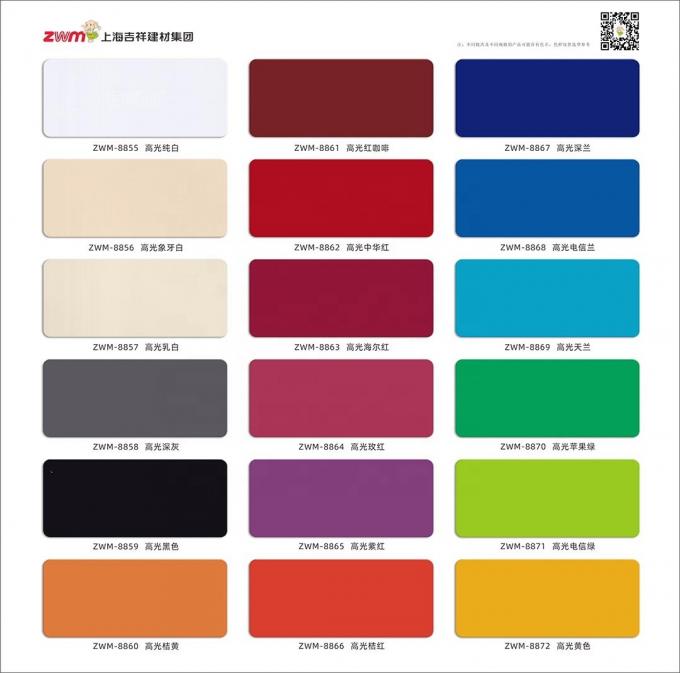 100 से अधिक आकार और रंग यूवी प्रिंट करने योग्य कोटिंग अलुडोंग ब्रांड एसीपी एल्यूमीनियम कम्पोजिट पैनल सिग्नल सजावट के लिए 4