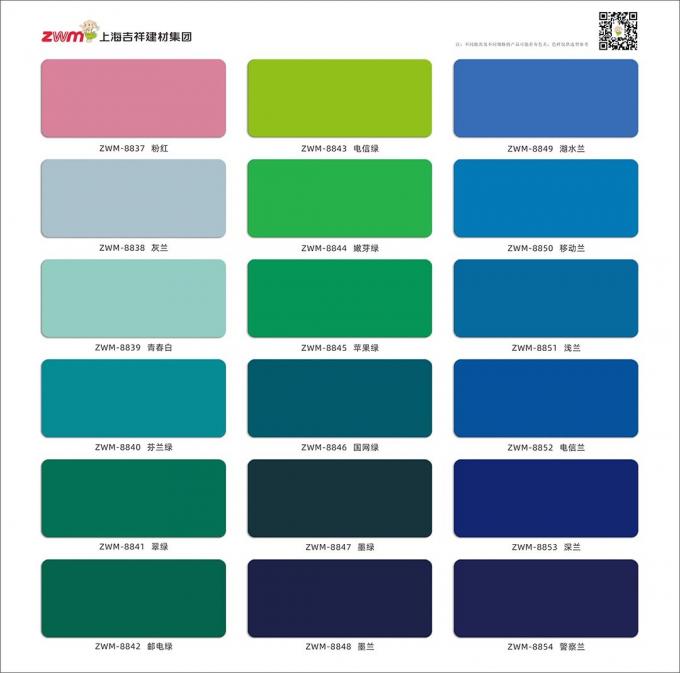 100 से अधिक आकार और रंग यूवी प्रिंट करने योग्य कोटिंग अलुडोंग ब्रांड एसीपी एल्यूमीनियम कम्पोजिट पैनल सिग्नल सजावट के लिए 5