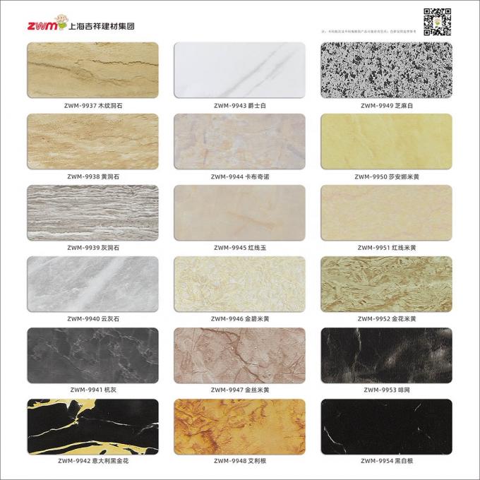 100 से अधिक आकार और रंग यूवी प्रिंट करने योग्य कोटिंग अलुडोंग ब्रांड एसीपी एल्यूमीनियम कम्पोजिट पैनल सिग्नल सजावट के लिए 8