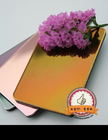 Aluminum Composite Panel 0.04mm Silver Mirror Finish Max Length 6000mm ISO Certified