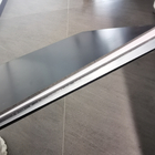 Partition PE Aluminum Composite Panel Flash Silver ACP Sheets For Interior Decoration