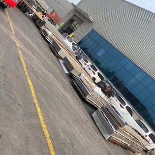 बिल्डिंग क्लैडिंग एक्सटीरियर के लिए Kynar 500 राल PVDF कोटेड एल्युमिनियम कम्पोजिट बोर्ड