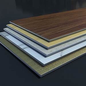 मेपल लकड़ी के बाहरी PVDF एल्यूमिनियम समग्र पैनल Cladding